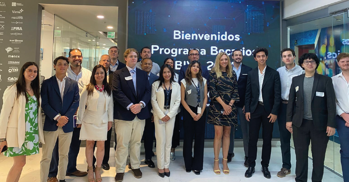 ¡Damos la bienvenida a la 5ª generación del Programa de Becarios en BIVA!